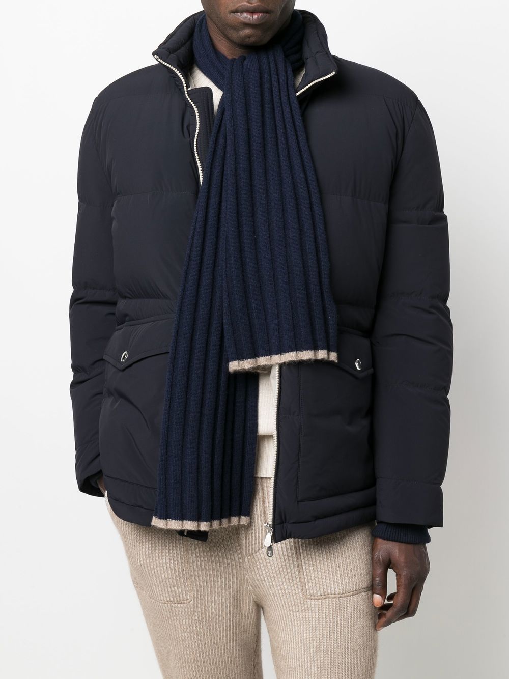 Brunello Cucinelli Ribbed scarf