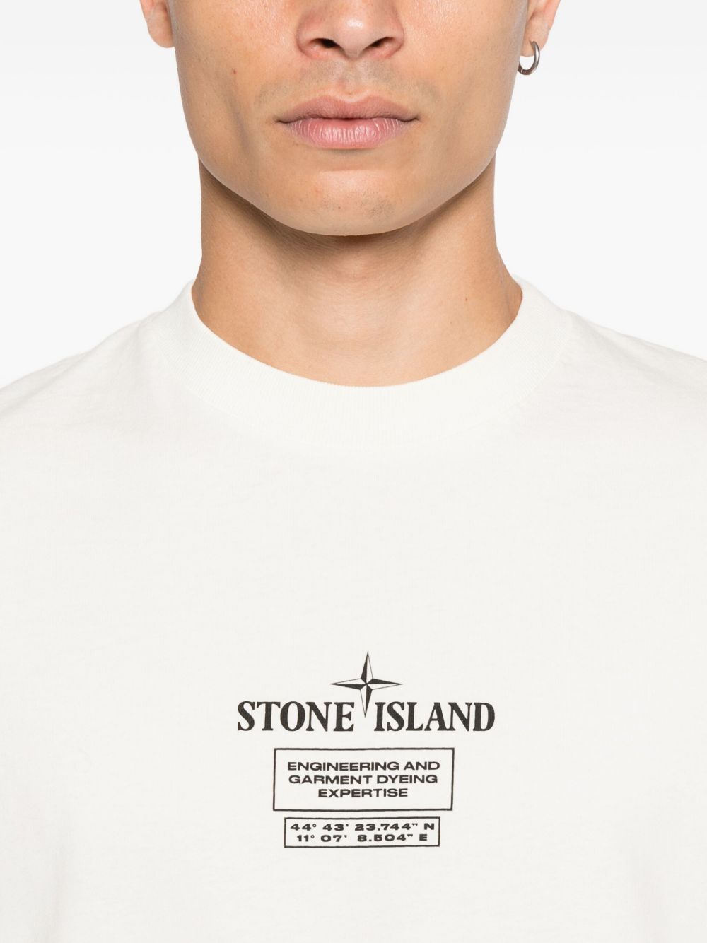 Stone Island T-shirts and Polos Ivory