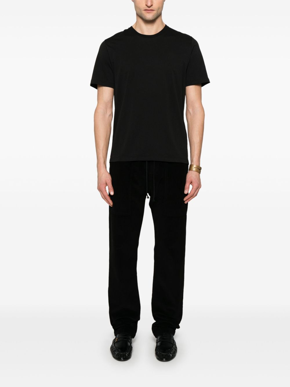 Saint Laurent T-shirts and Polos Black
