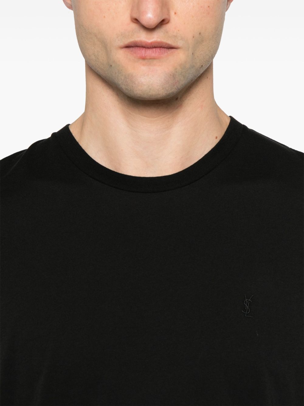 Saint Laurent T-shirts and Polos Black