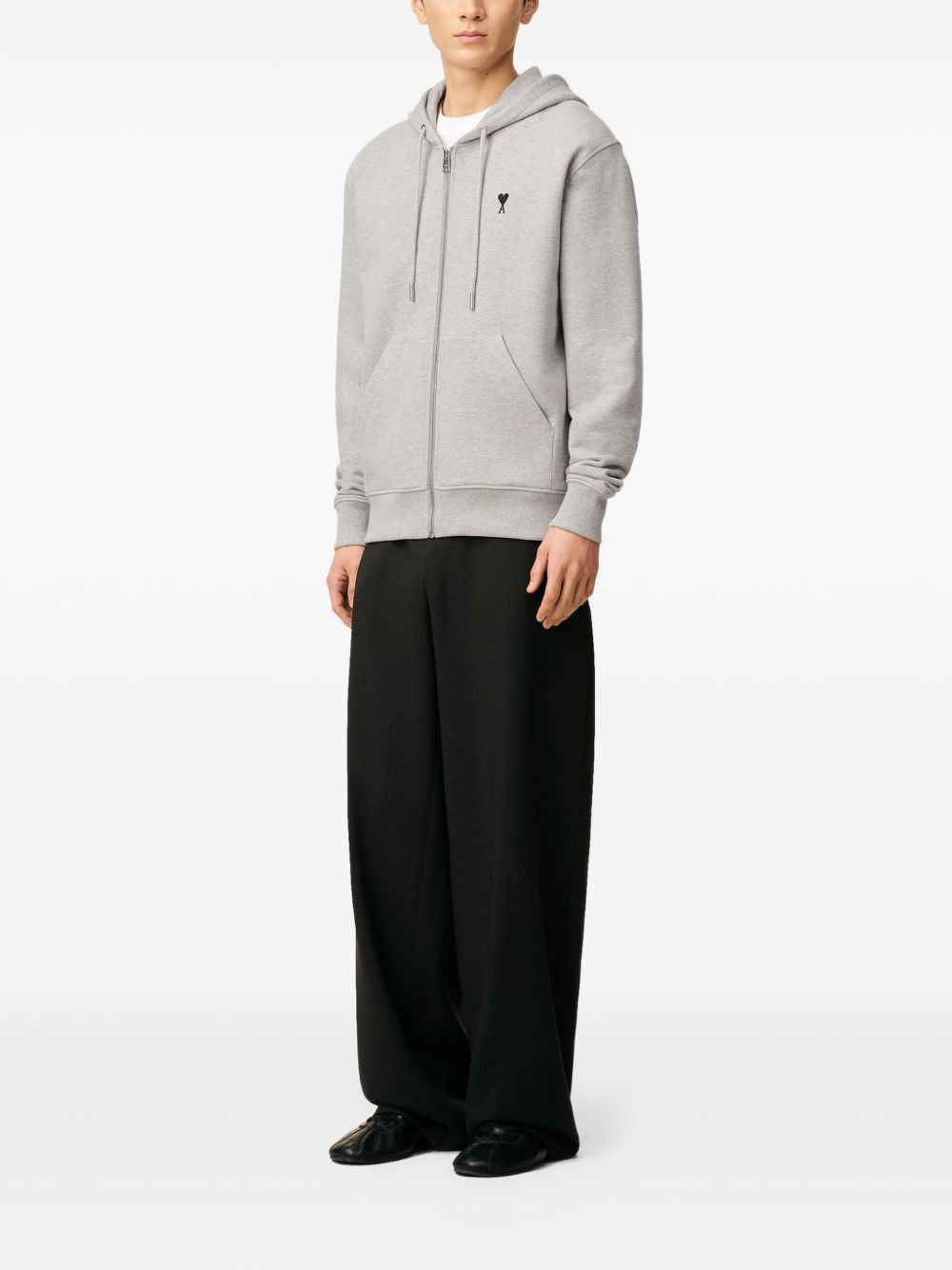 Ami Paris Sweaters Light Grey