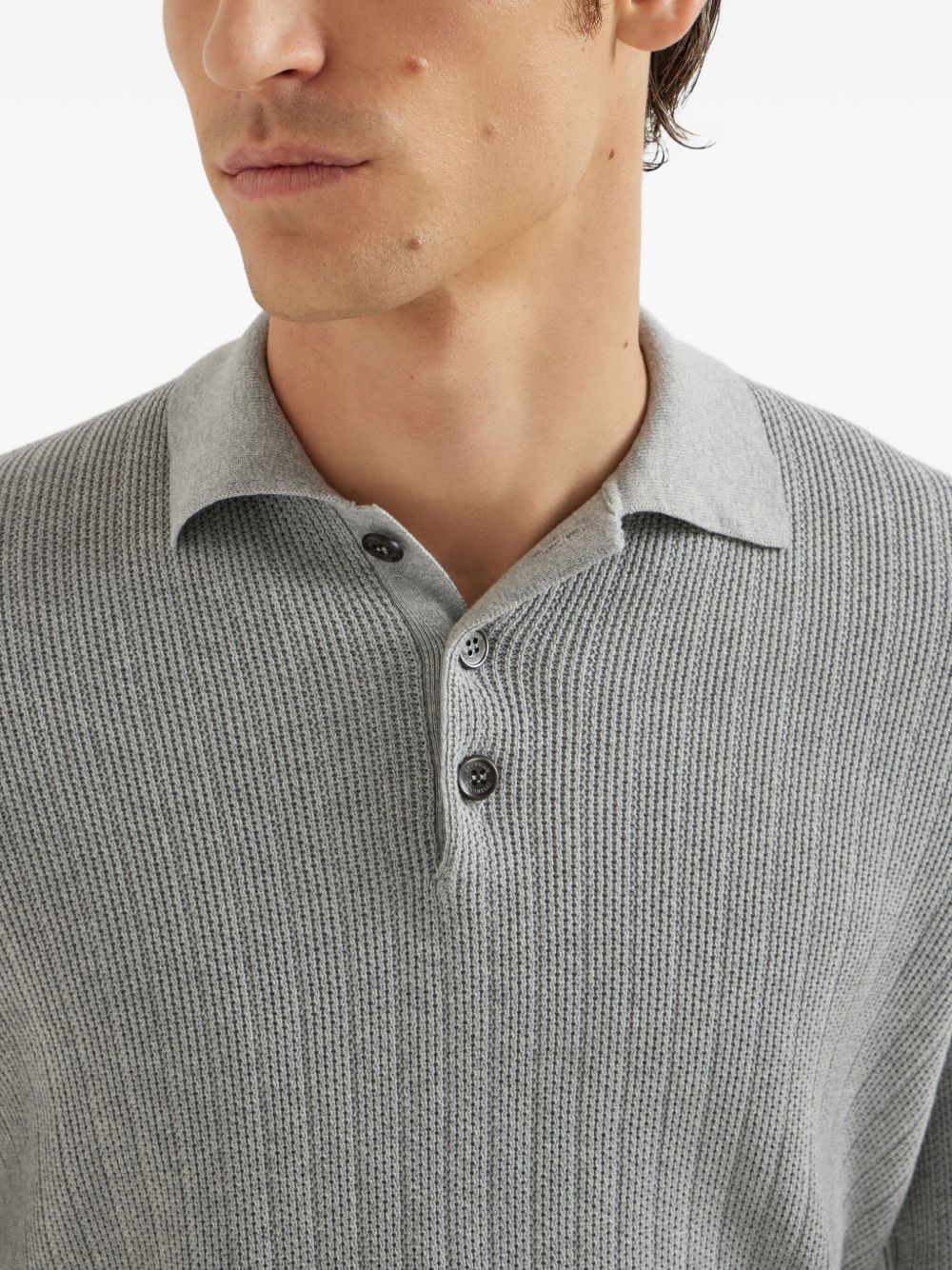 Brunello Cucinelli T-shirts and Polos Light Grey