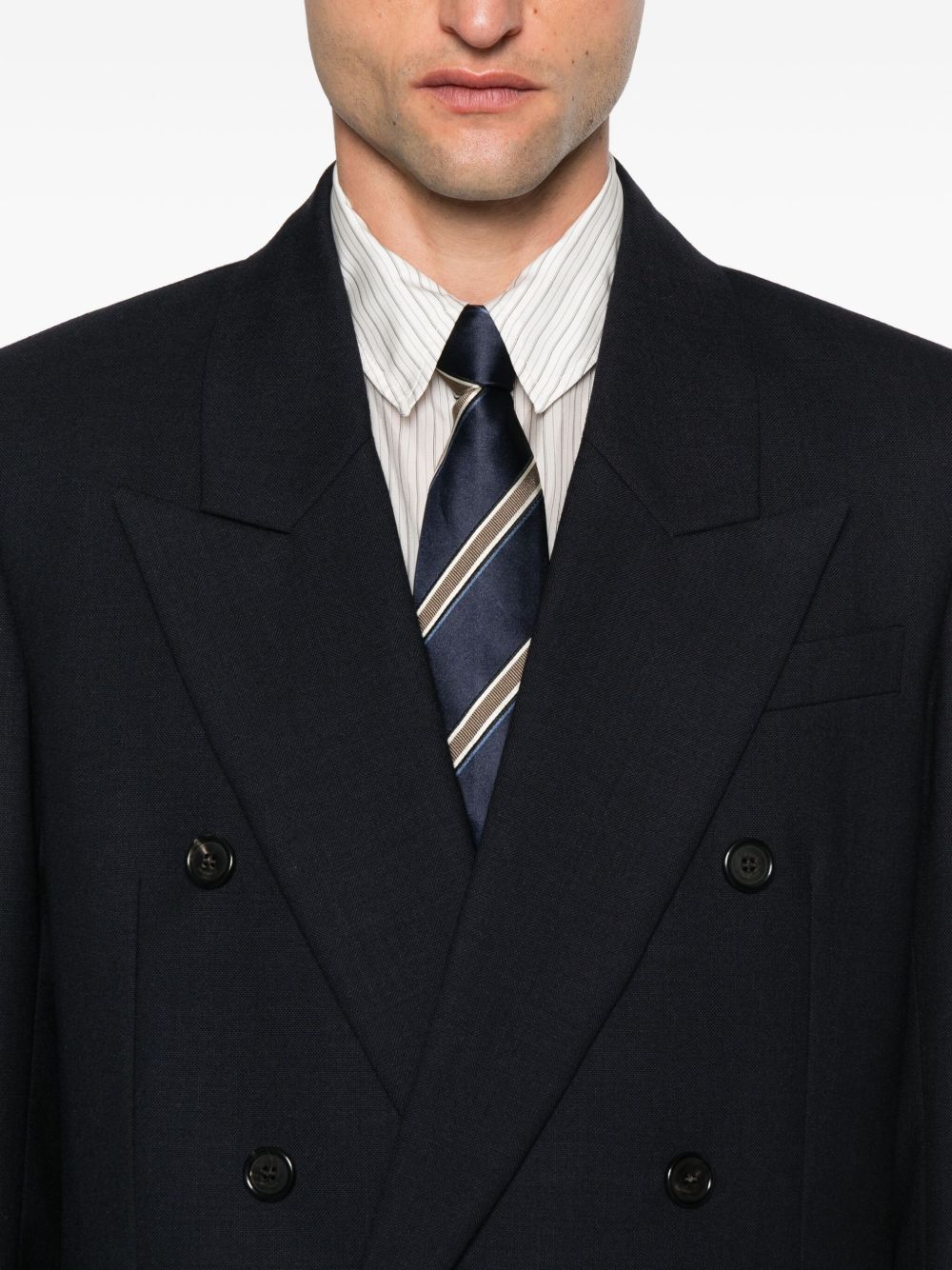 Saint Laurent Jackets Blue