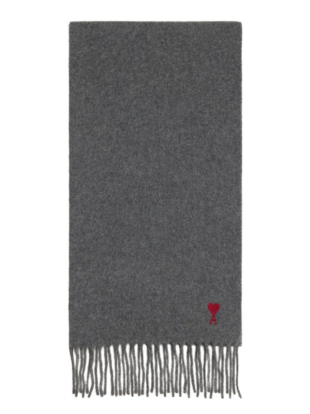 Ami Paris Scarfs Grey