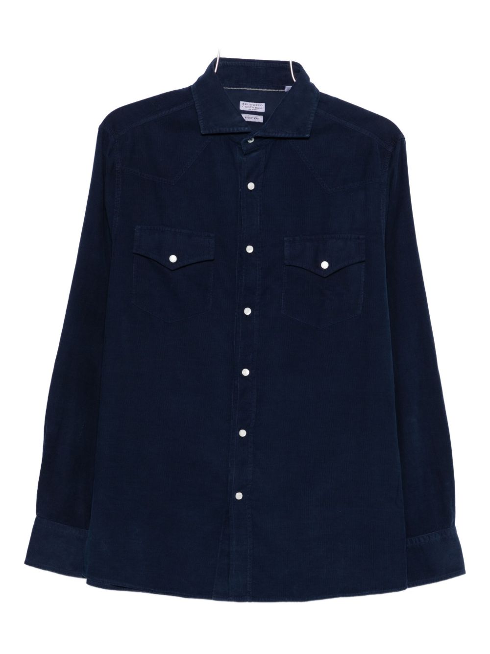 Brunello Cucinelli Shirts Blue