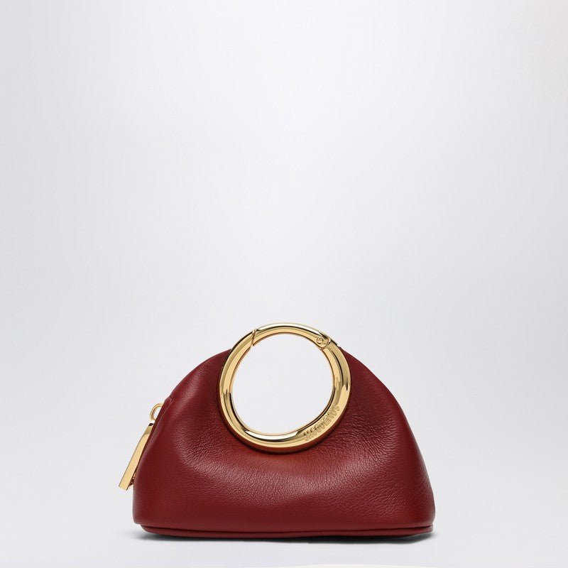 JACQUEMUS Dark red mini Calino pouch