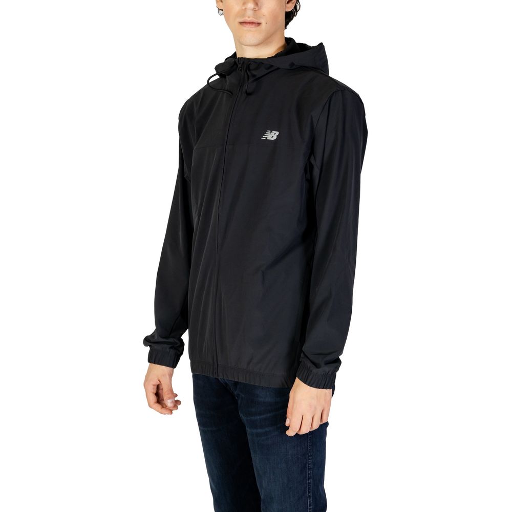 Black Recycled Polyester Jackets & Coat