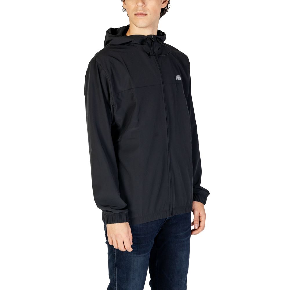 Black Recycled Polyester Jackets & Coat