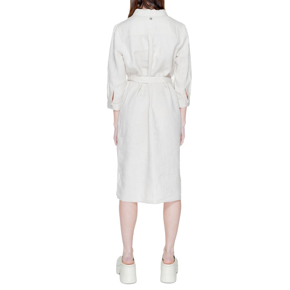 Beige Linen Long
