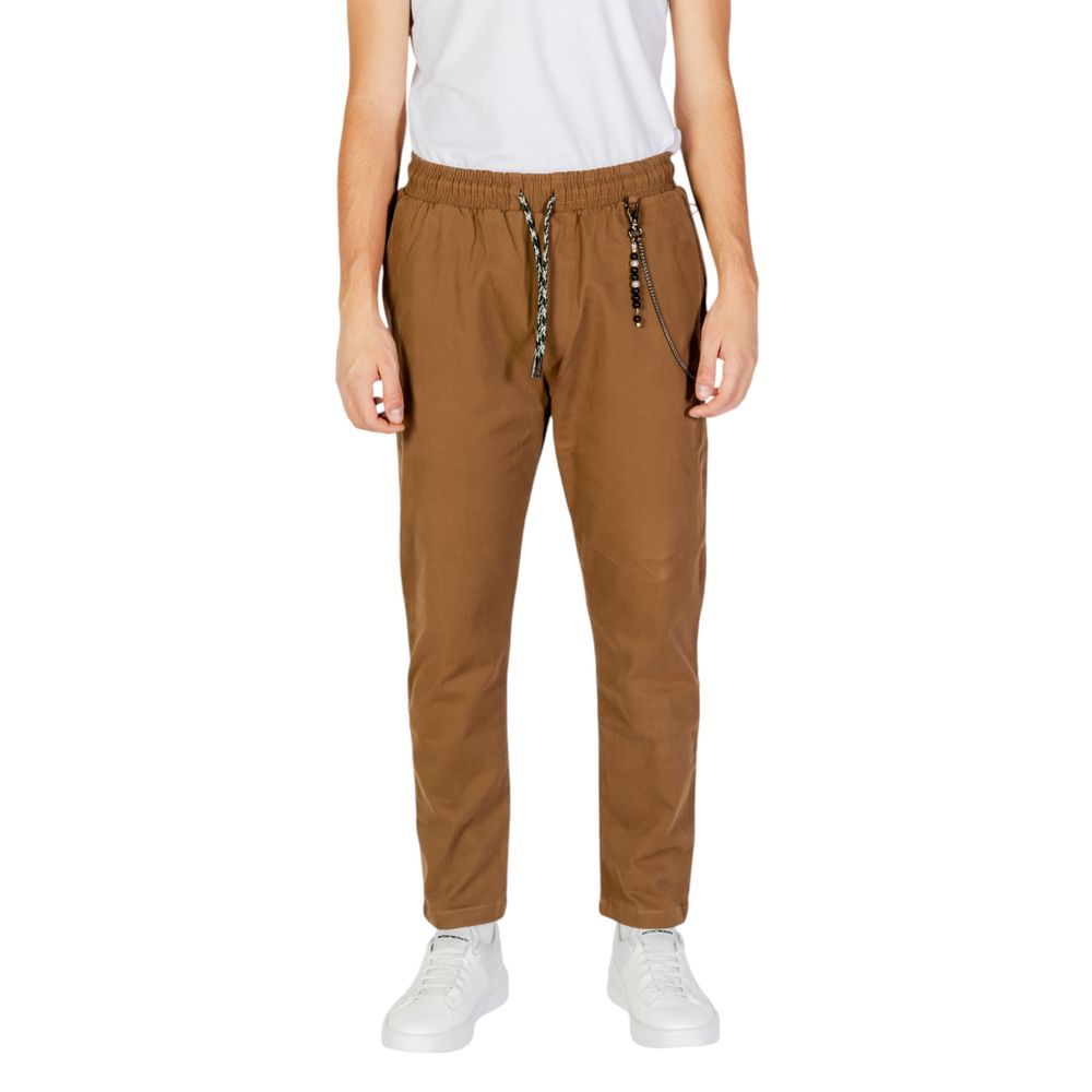 Brown Cotton Pant
