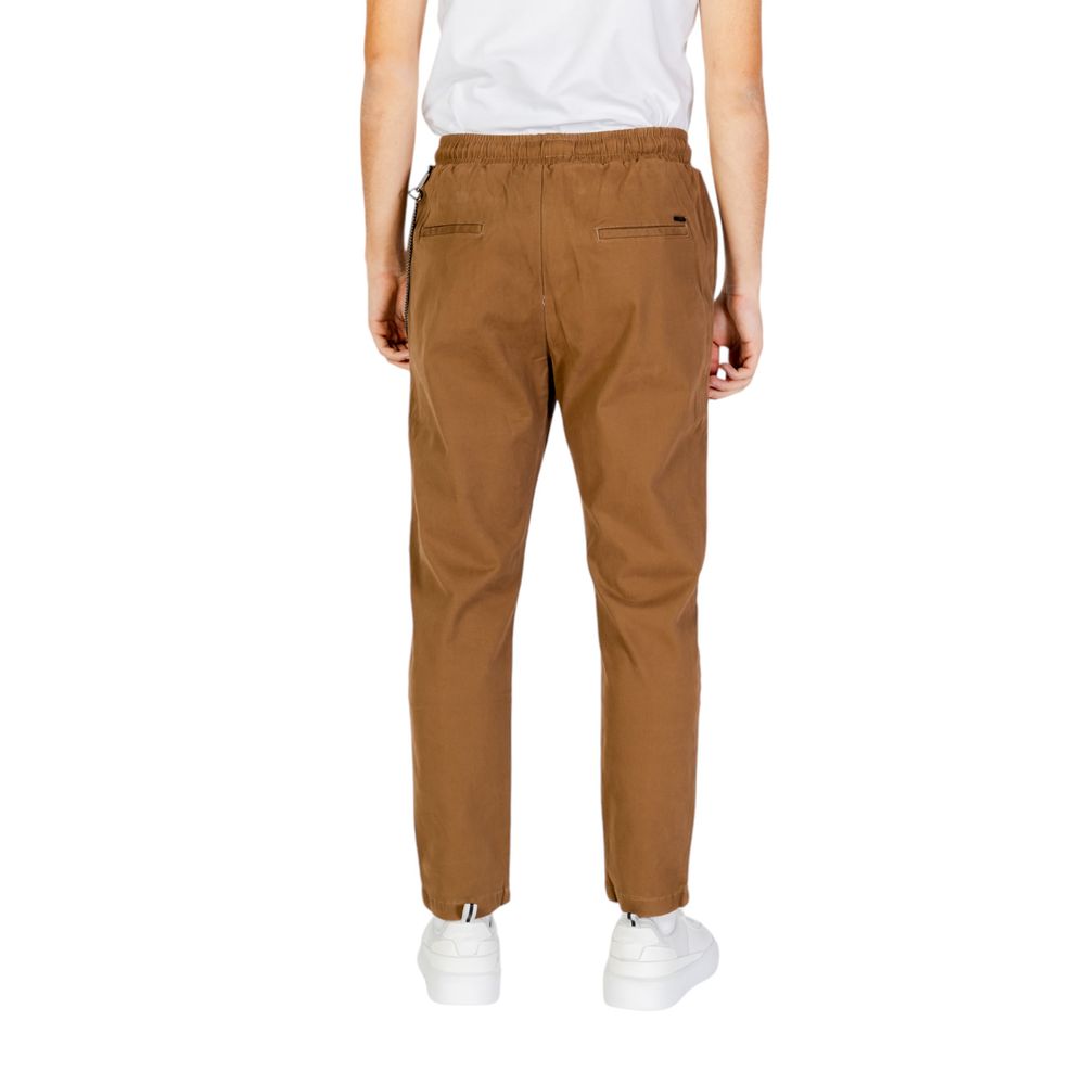 Brown Cotton Pant