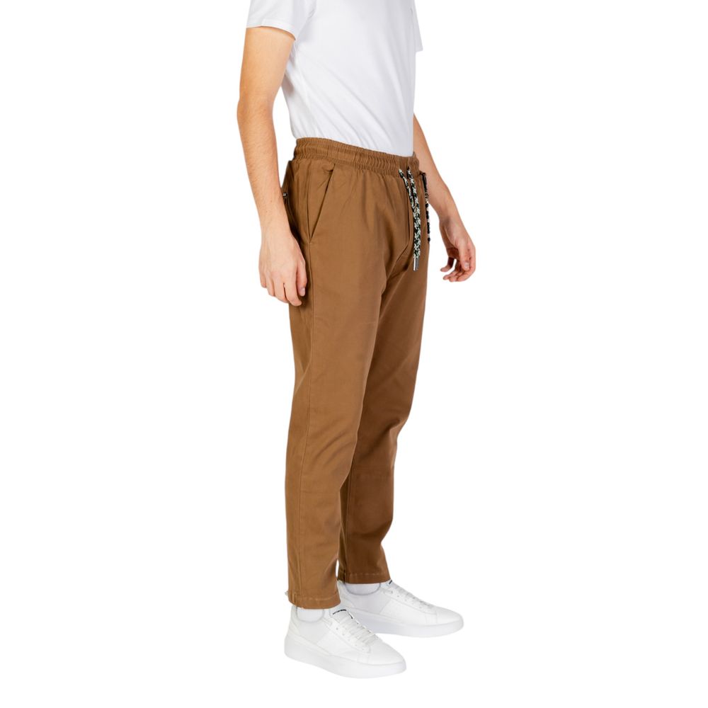Brown Cotton Pant