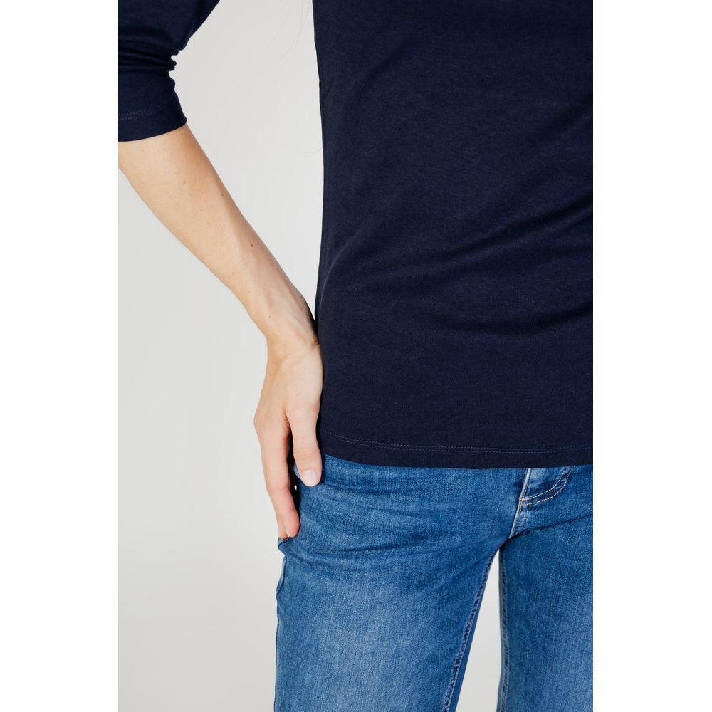 Blue Cotton Long Sleeve