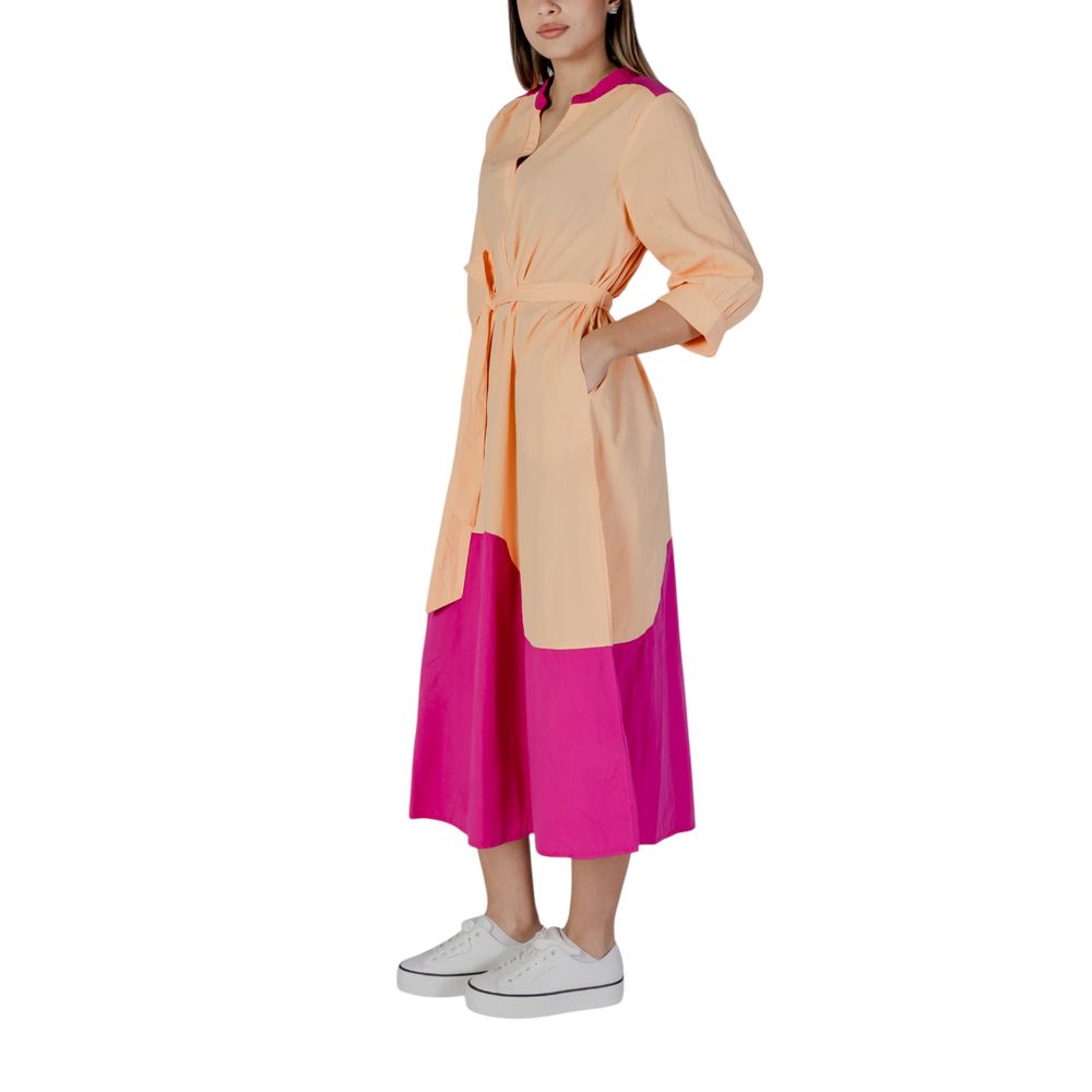 Orange Cotton Long