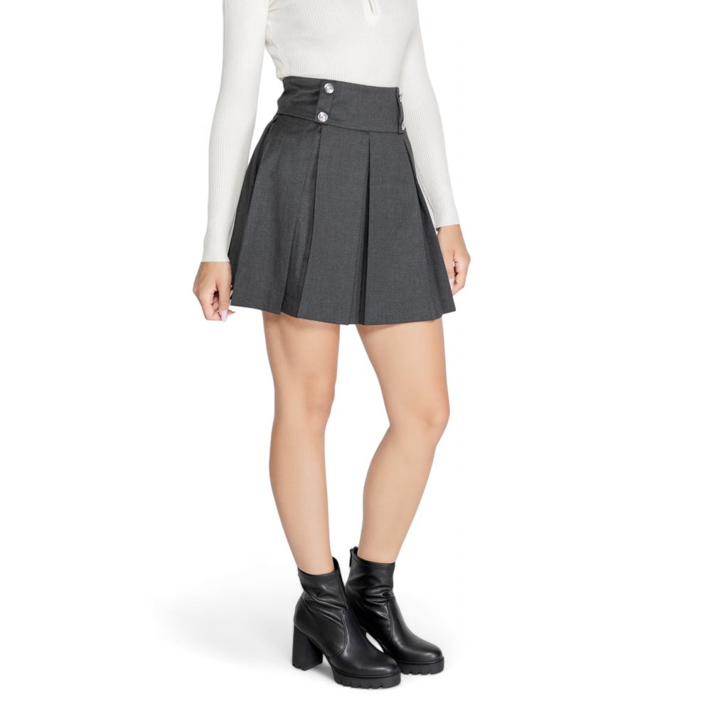 Gray Polyester Mini