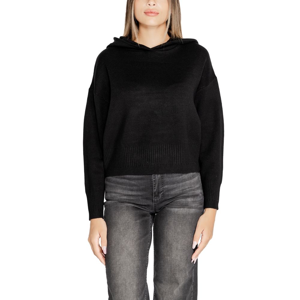 Black Viscose Sportswear