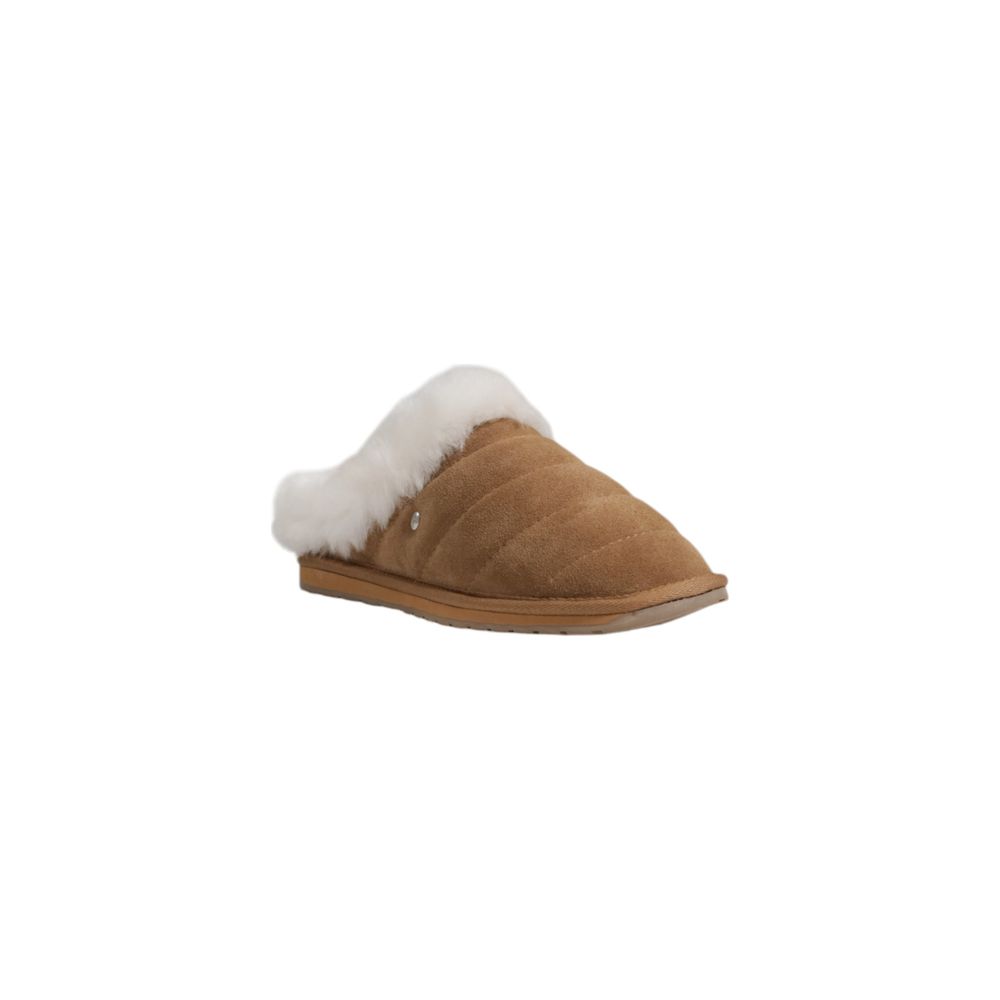 Brown Suede Leather Slipper
