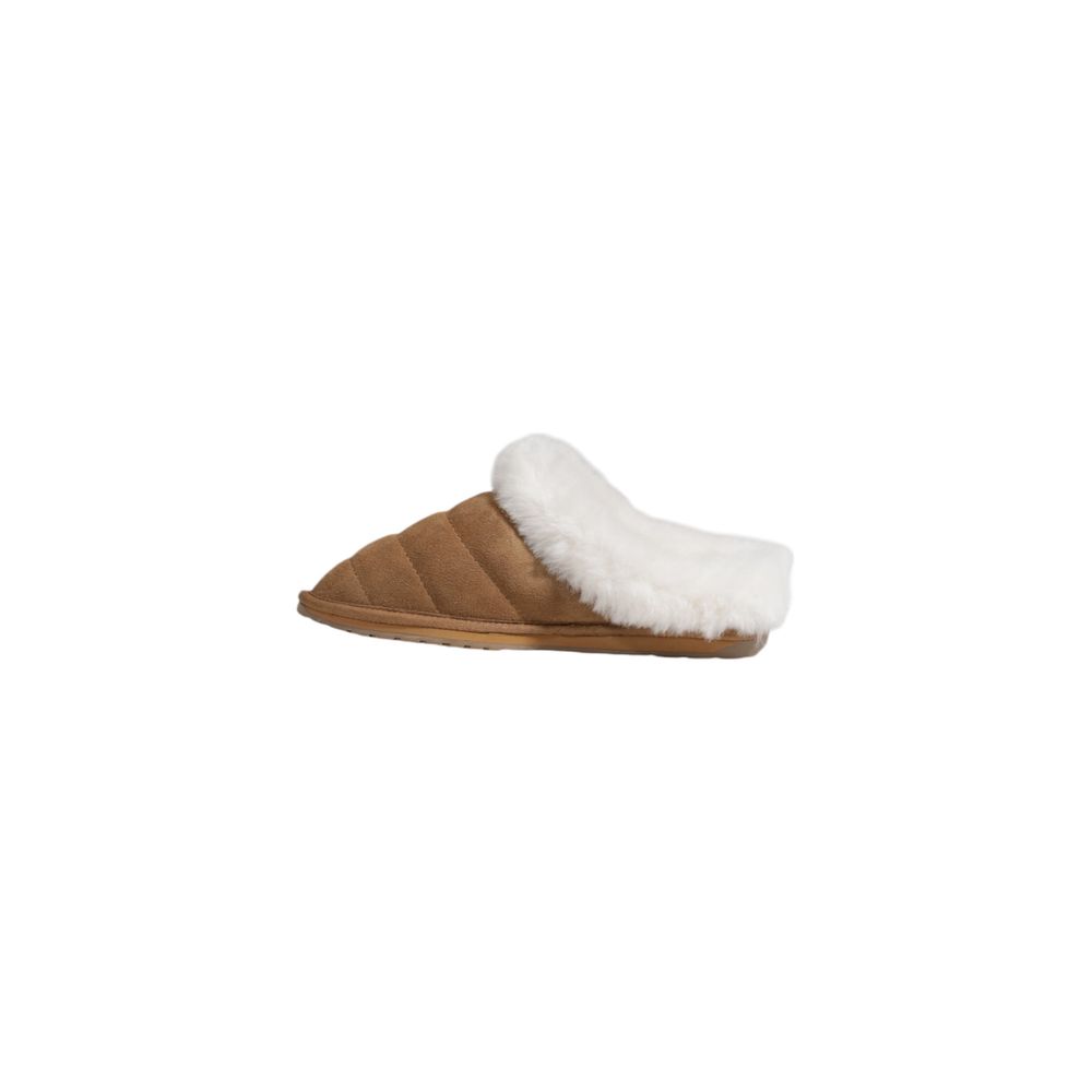 Brown Suede Leather Slipper