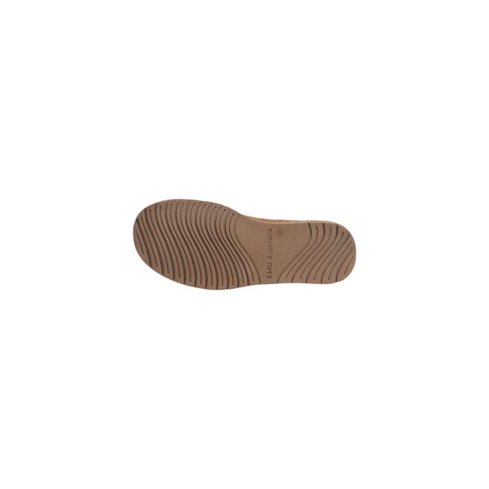 Brown Suede Leather Slipper