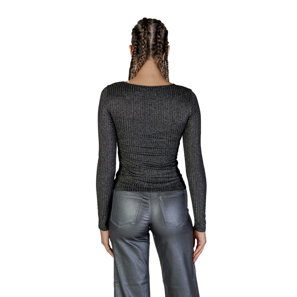Black Recycled Polyester Long Sleeve