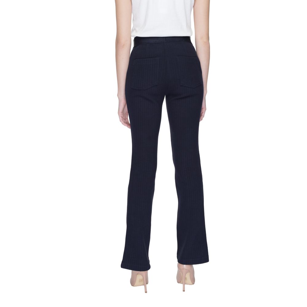 Blue Cotton Pant