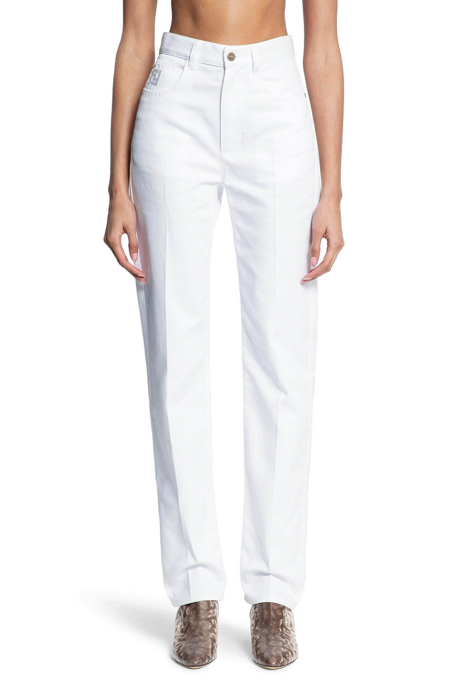 5 Pocket Straight Trousers