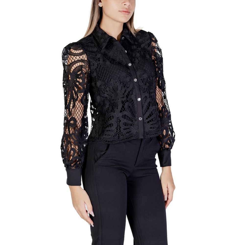 Black Polyester Shirt