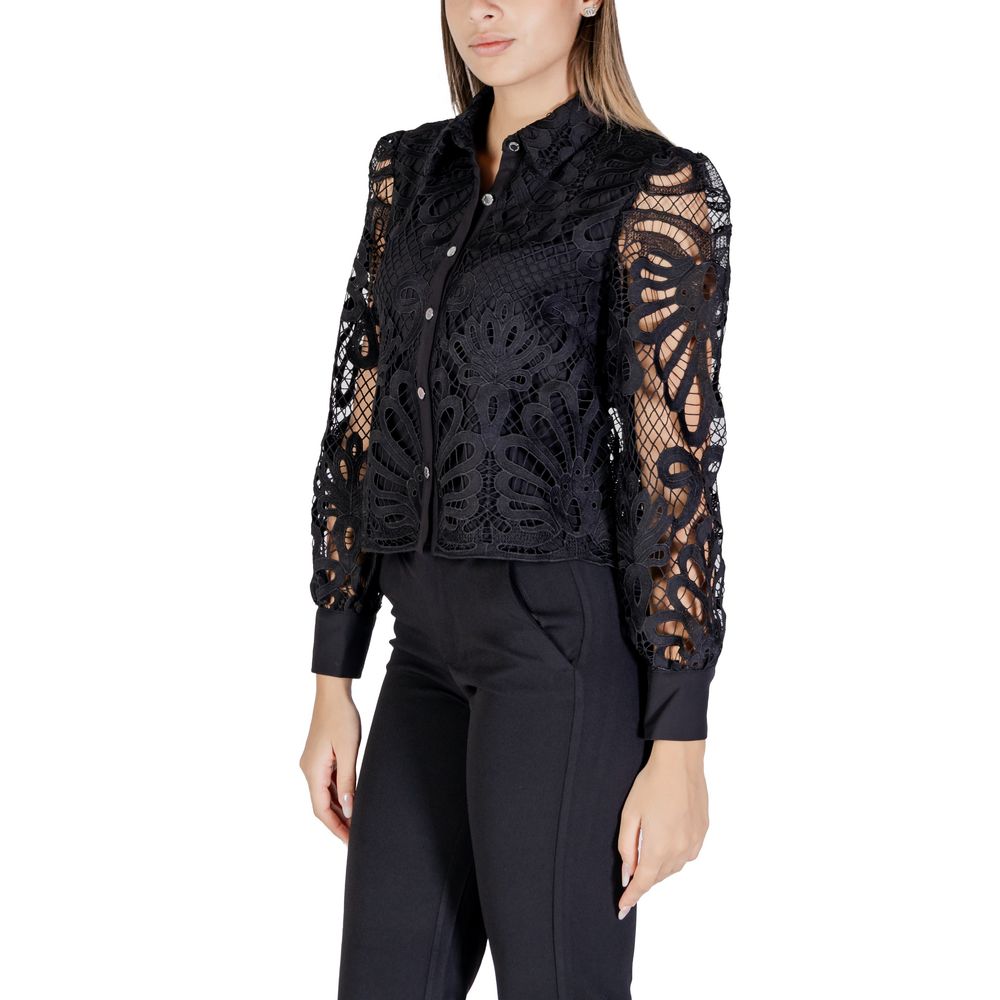 Black Polyester Shirt