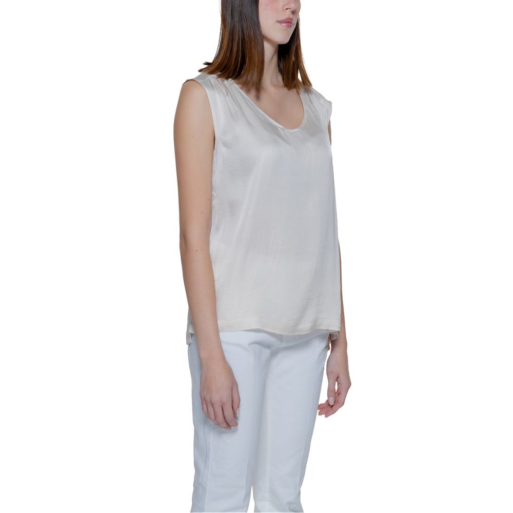Cream Viscose Blouse