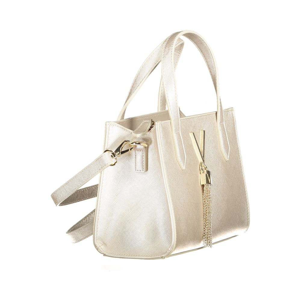 Brown Polyethylene Women Handbag