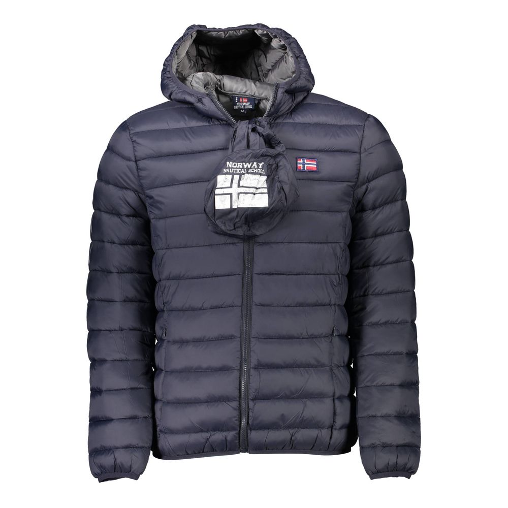 Blue Polyamide Jacket