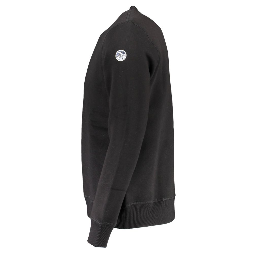 Black Cotton Sweater