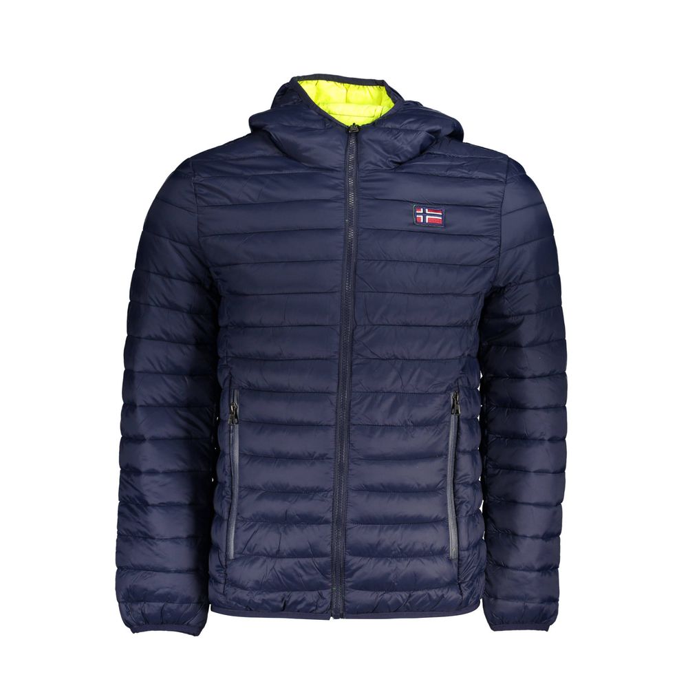 Blue Polyamide Jacket