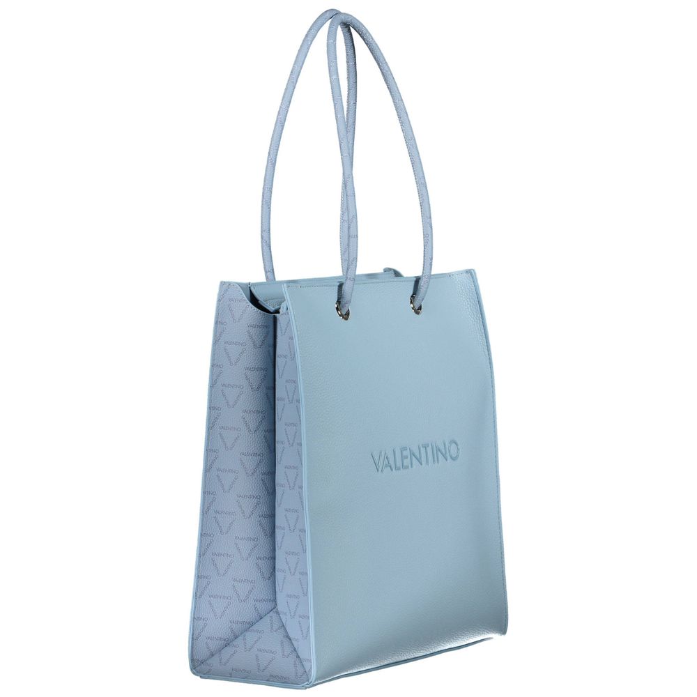 Blue Polyethylene Handbag