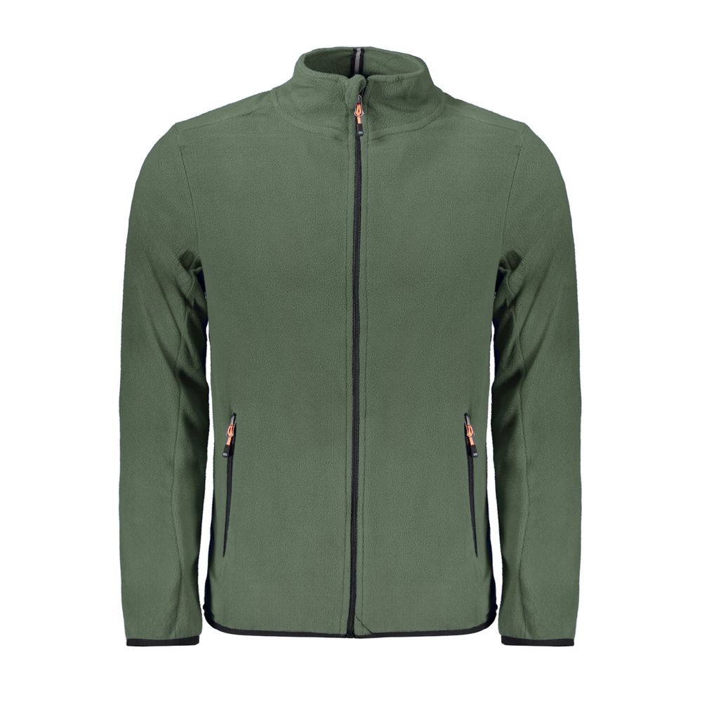 Green Polyester Sweater