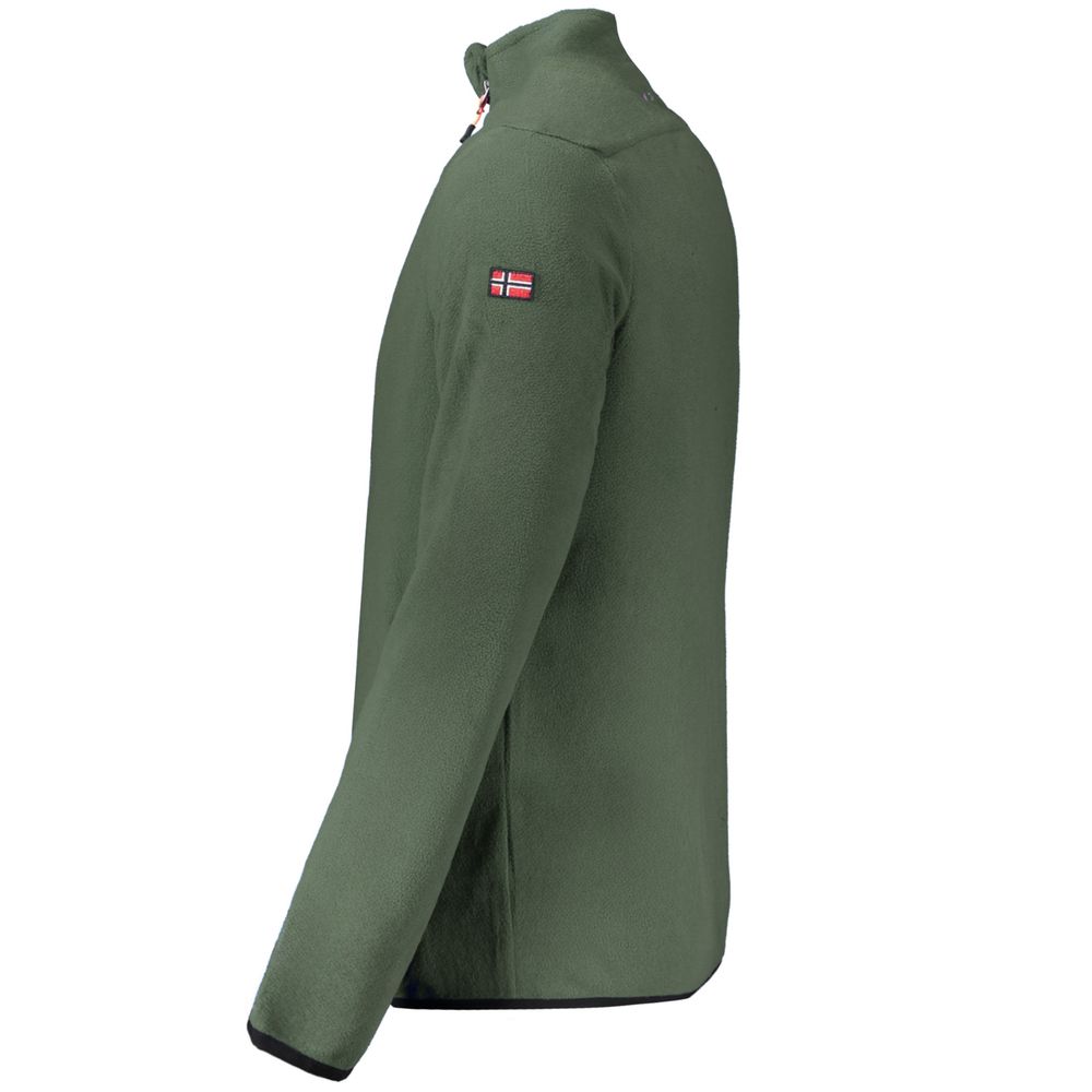 Green Polyester Sweater