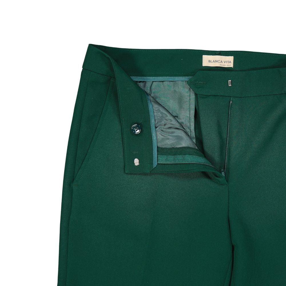 Cropped Tailored Trousers