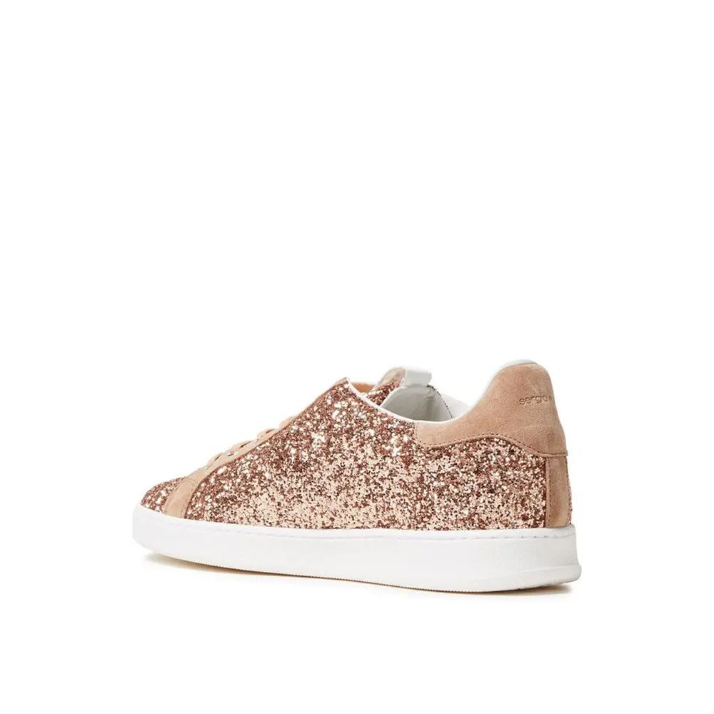 Glittered Woven Sneakers