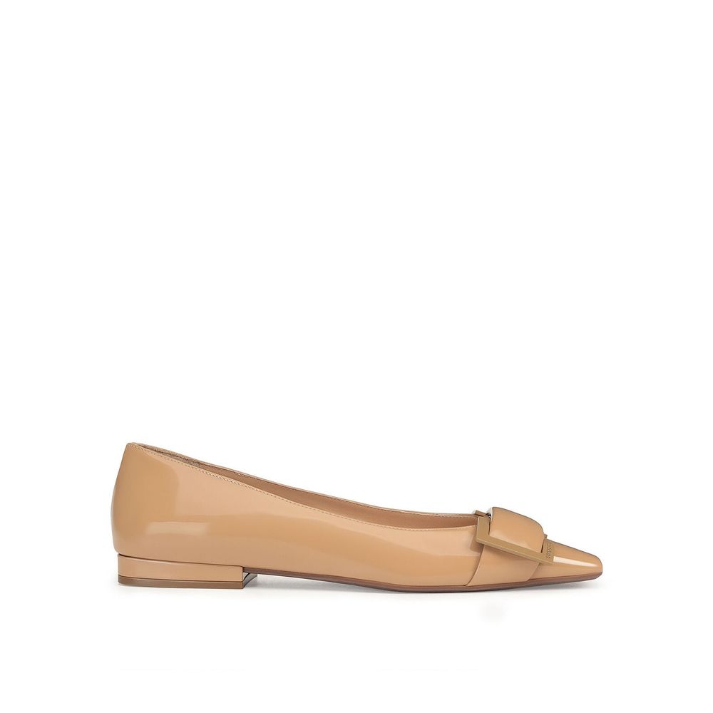 Leather Ballerina Flats