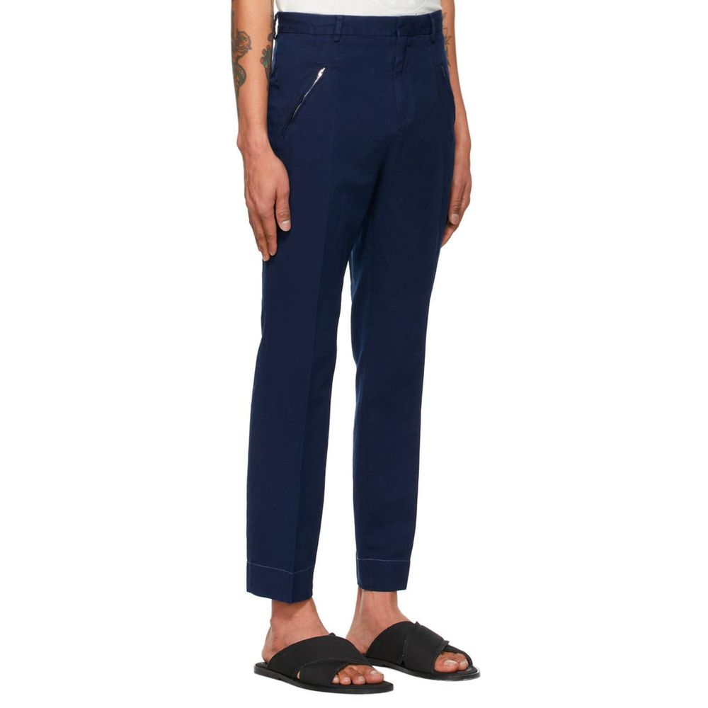 Cotton Denim Trousers