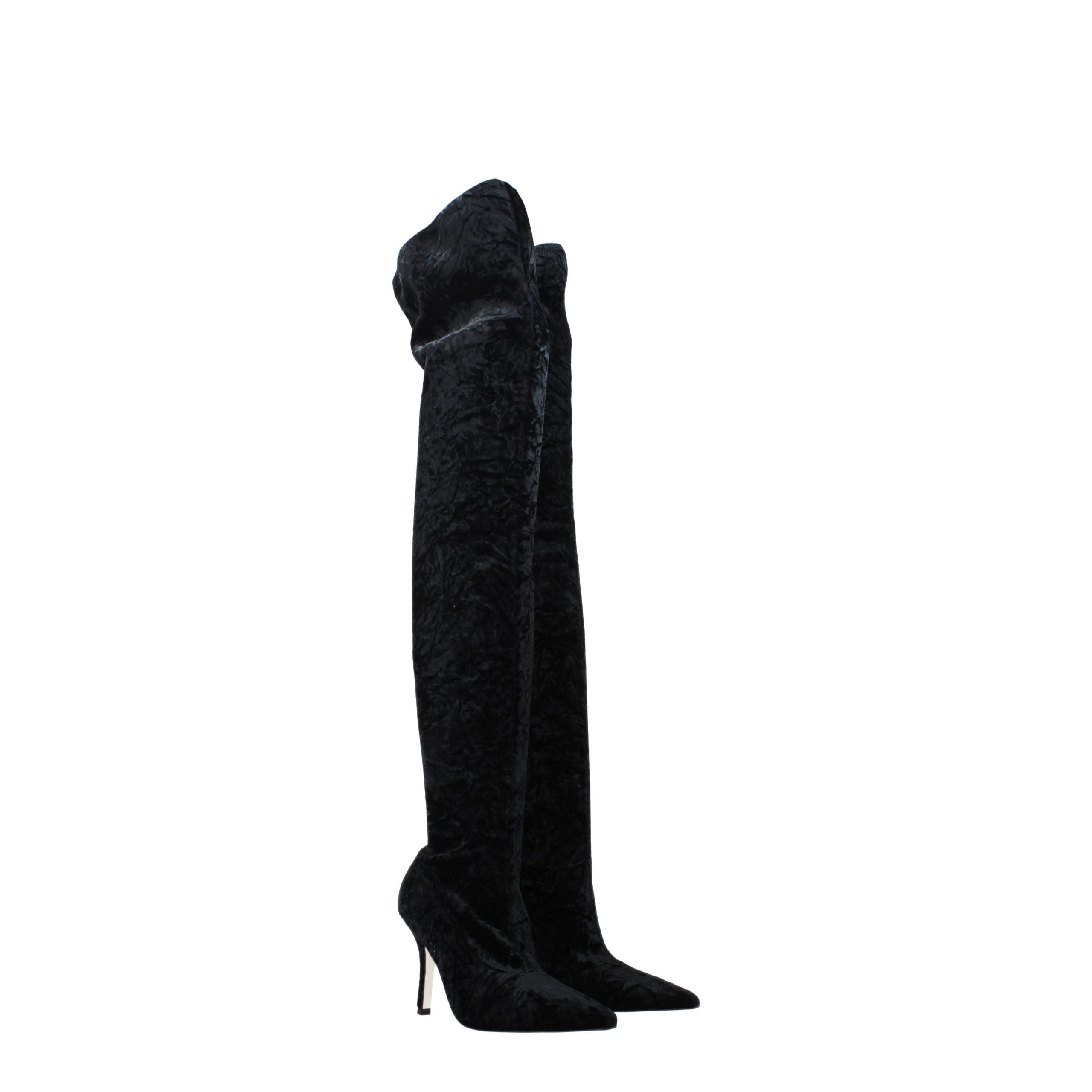 Black Velvet Over The Knee