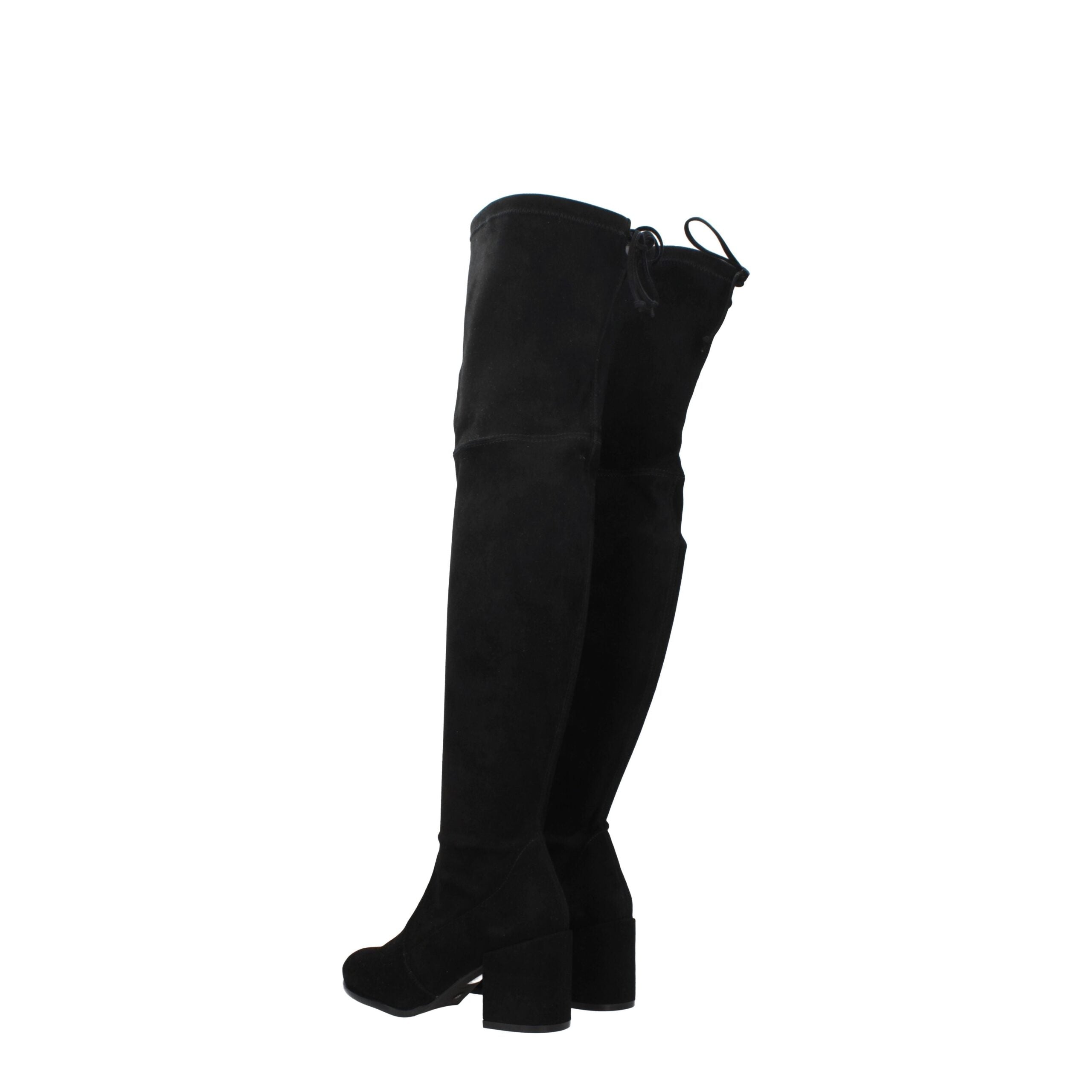 Black Leather Over The Knee