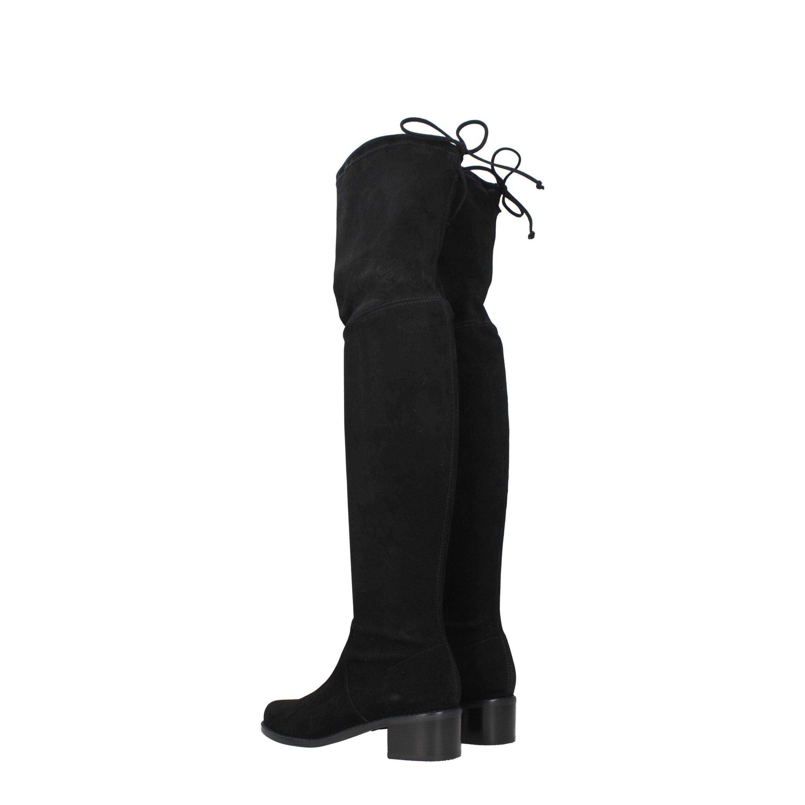 Black Leather Over The Knee