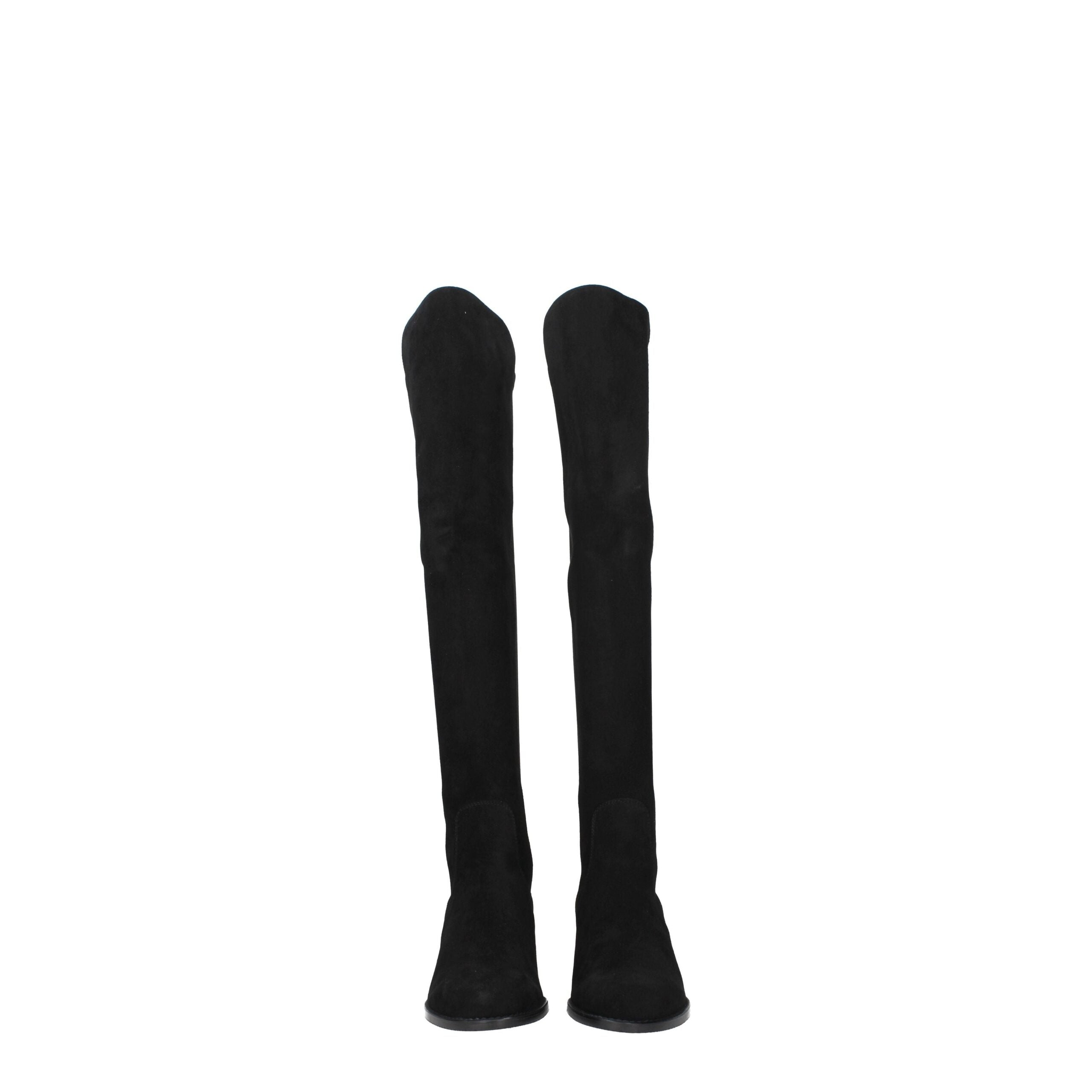 Black Leather Over The Knee