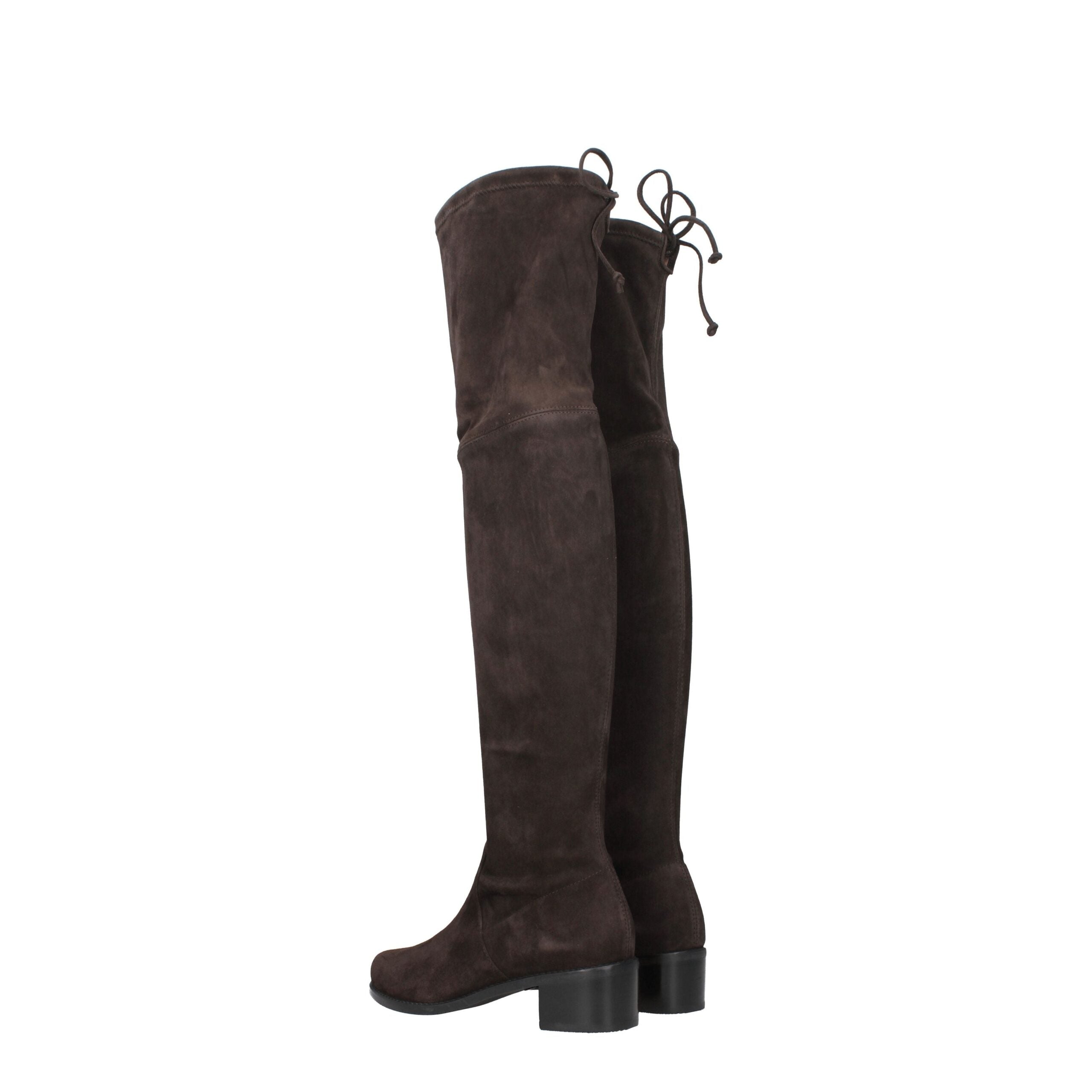 Brown Leather Over The Knee