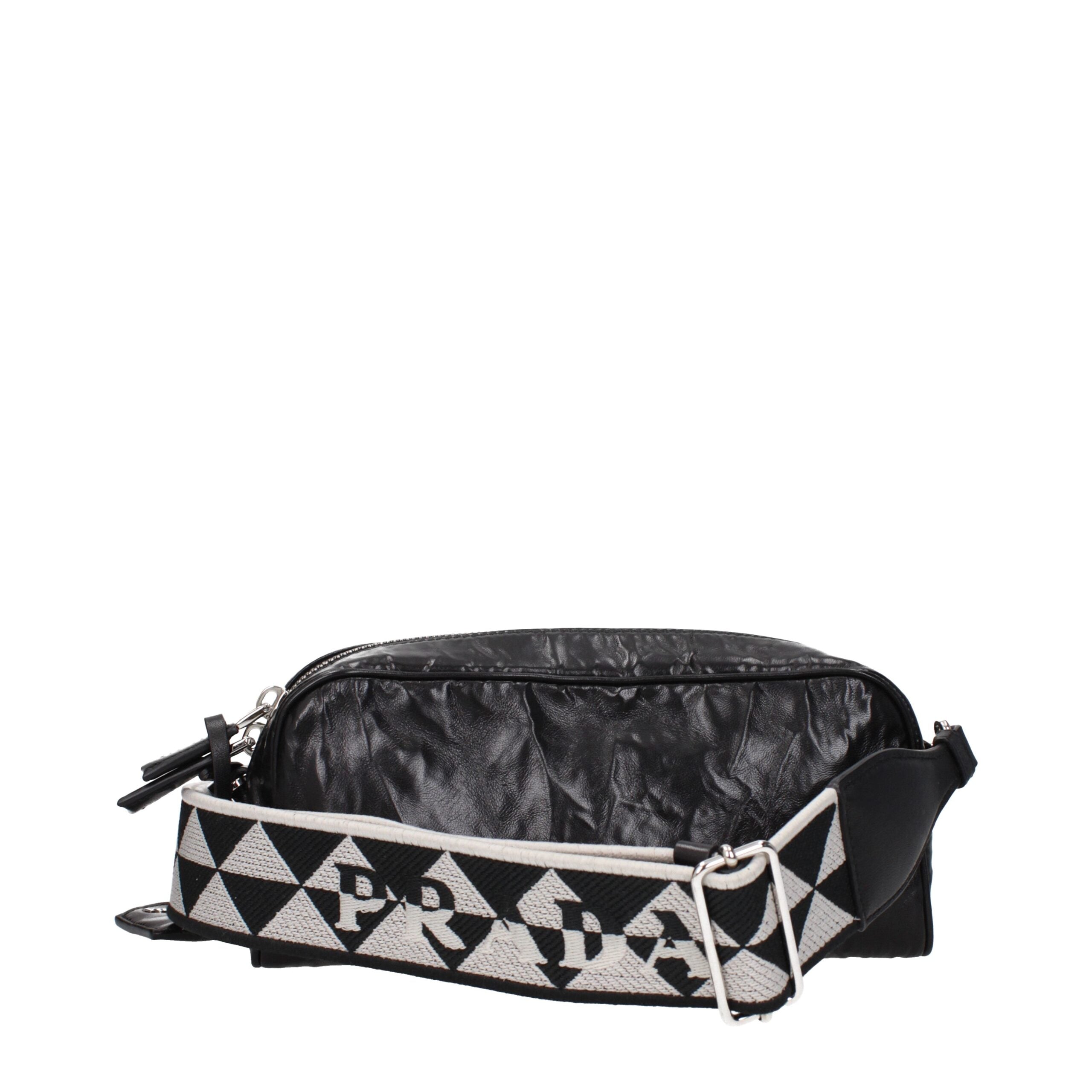 Black Leather Crossbody Bags