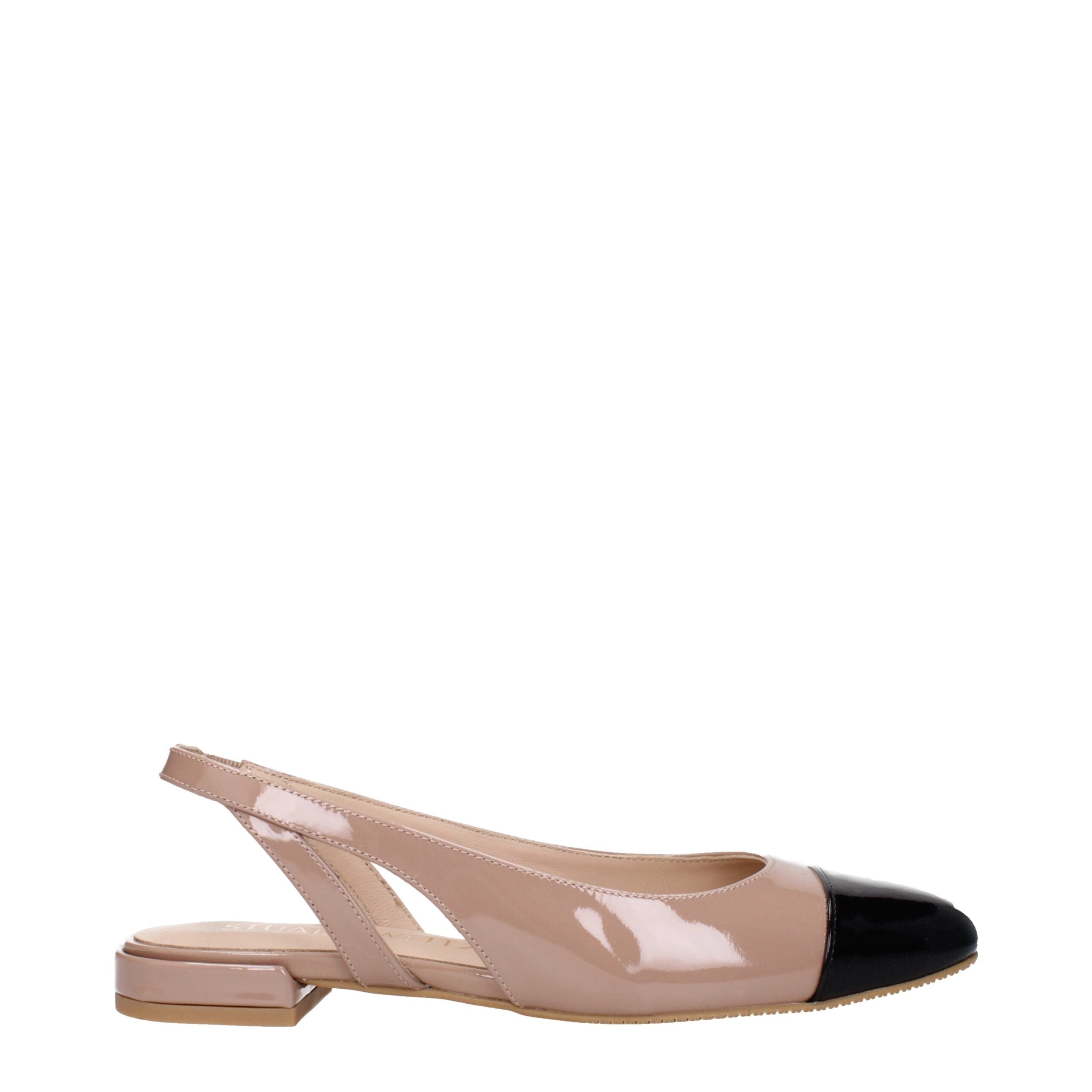 Pink Leather Ballet Flats