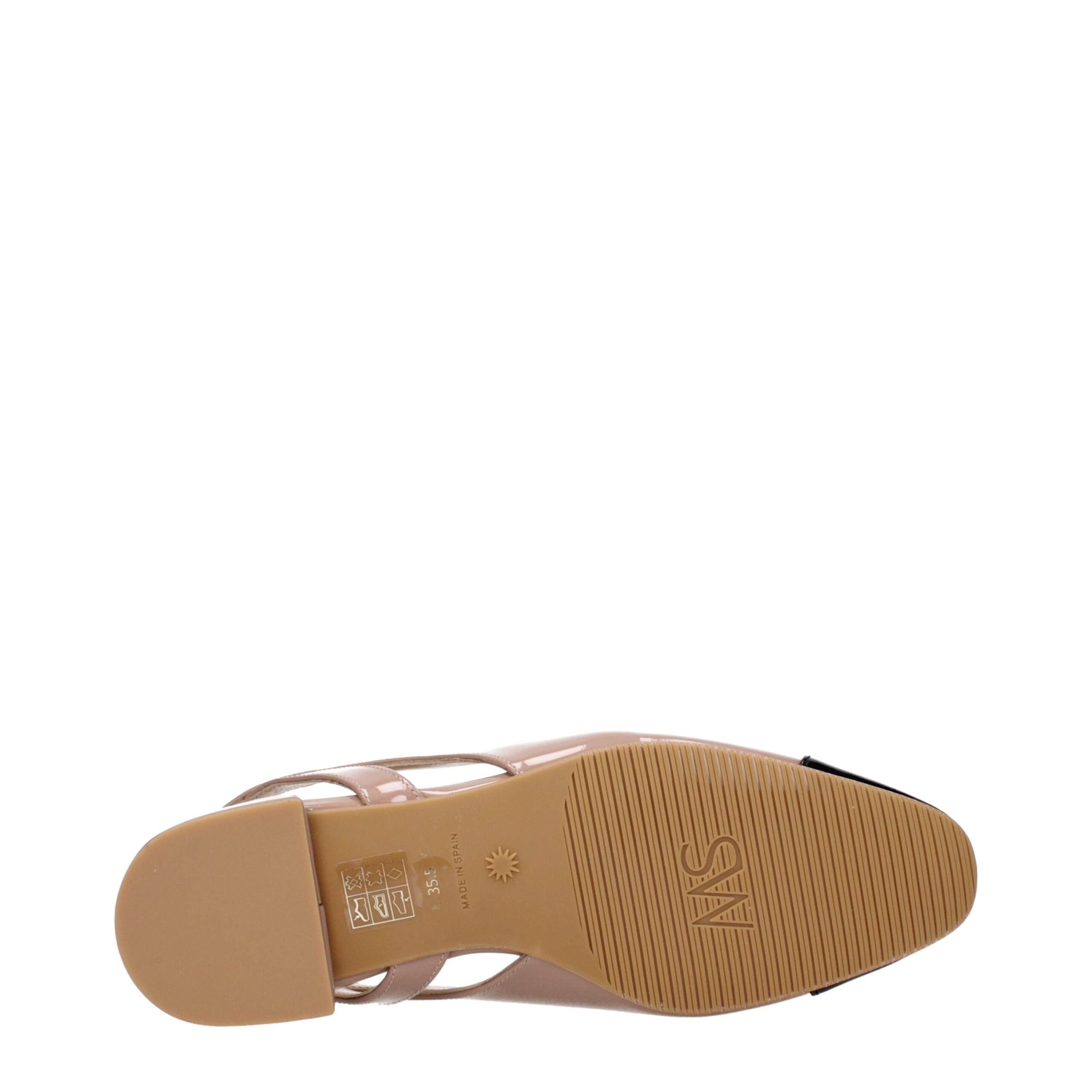 Pink Leather Ballet Flats
