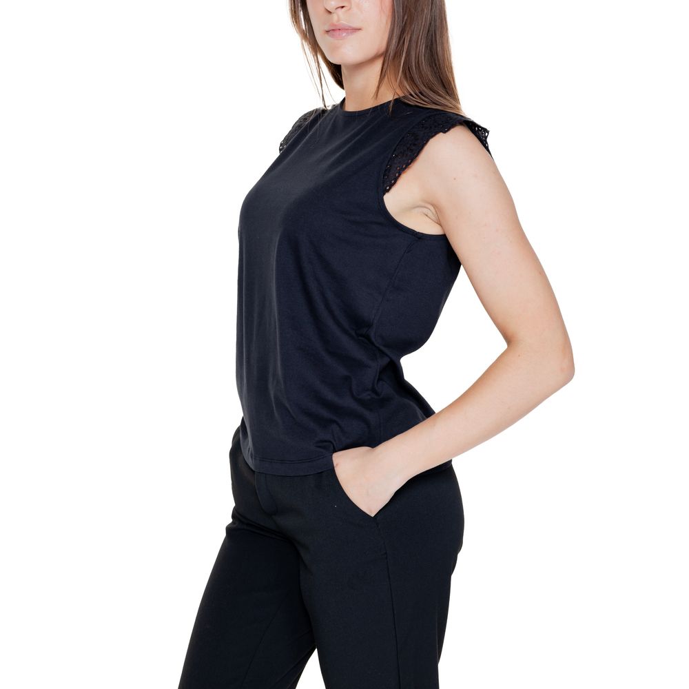 Black Recycled Cotton T-Shirt