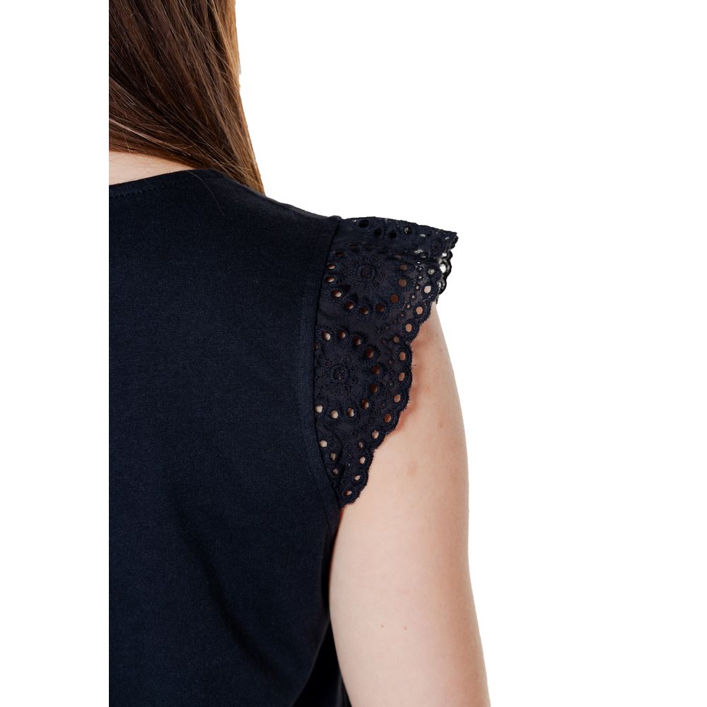 Black Recycled Cotton T-Shirt